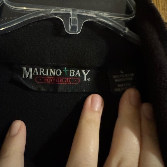 Men’s Size L Large Marino Bay Camo Camouflage Hunting Jacket Soft Shell Coat - Picture 2 of 3